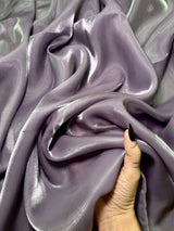 Liquid Shimmery Chiffon Dusty Lavender