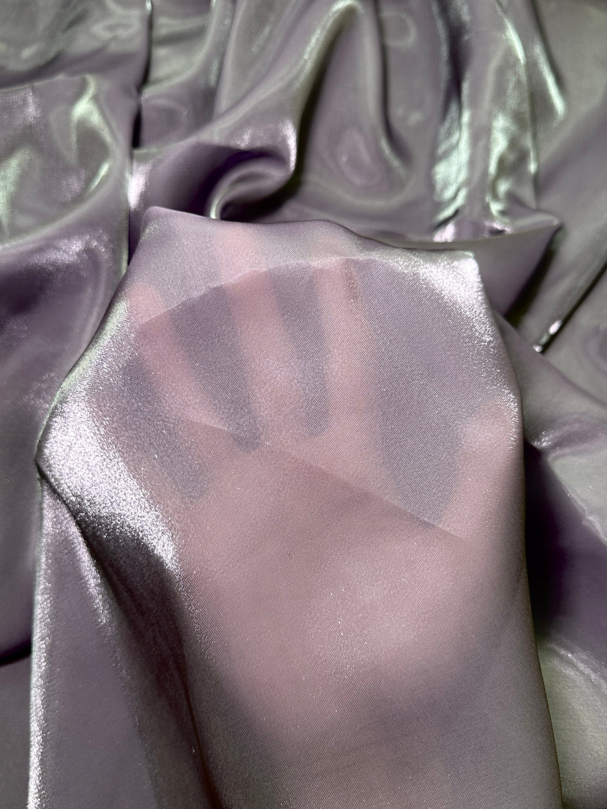 Liquid Shimmery Chiffon Dusty Lavender