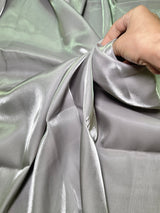 Liquid Shimmery Chiffon Silver
