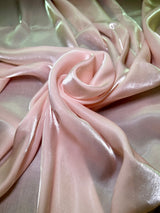 Liquid Shimmery Chiffon Blush Pink