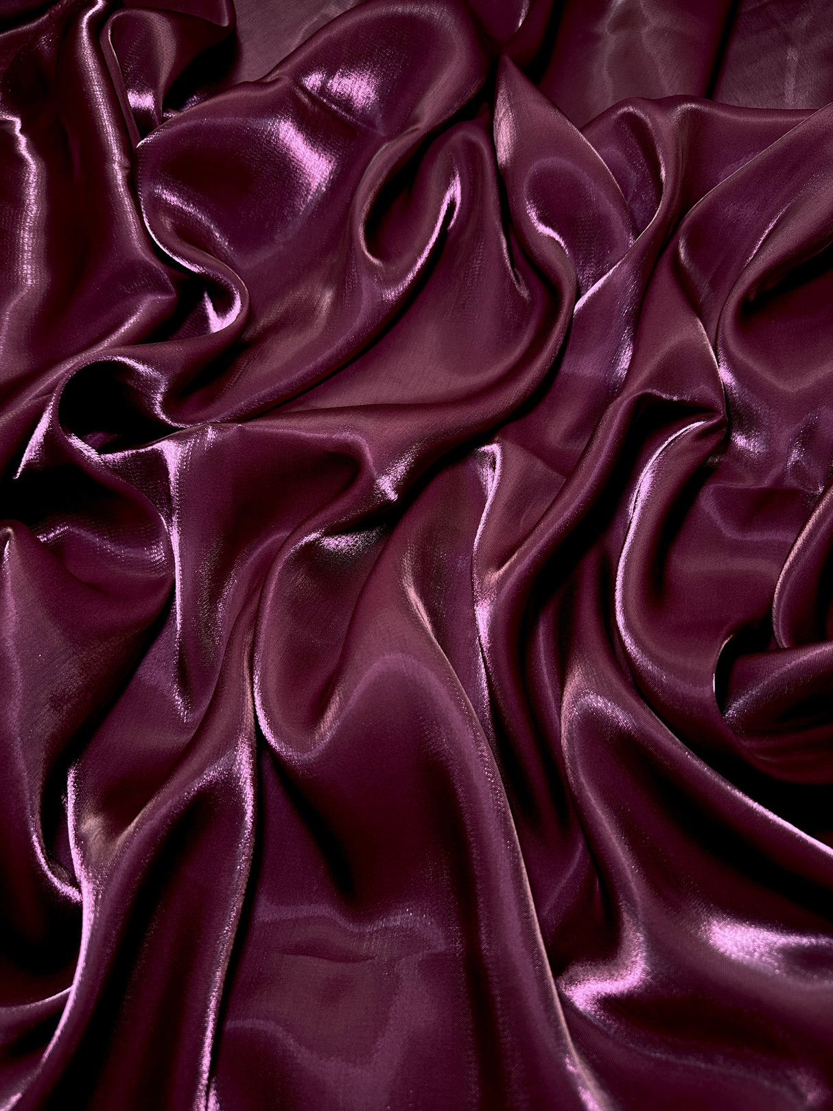 Liquid Shimmery Chiffon Burgundy
