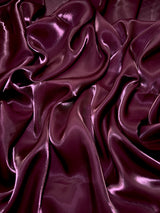 Liquid Shimmery Chiffon Burgundy