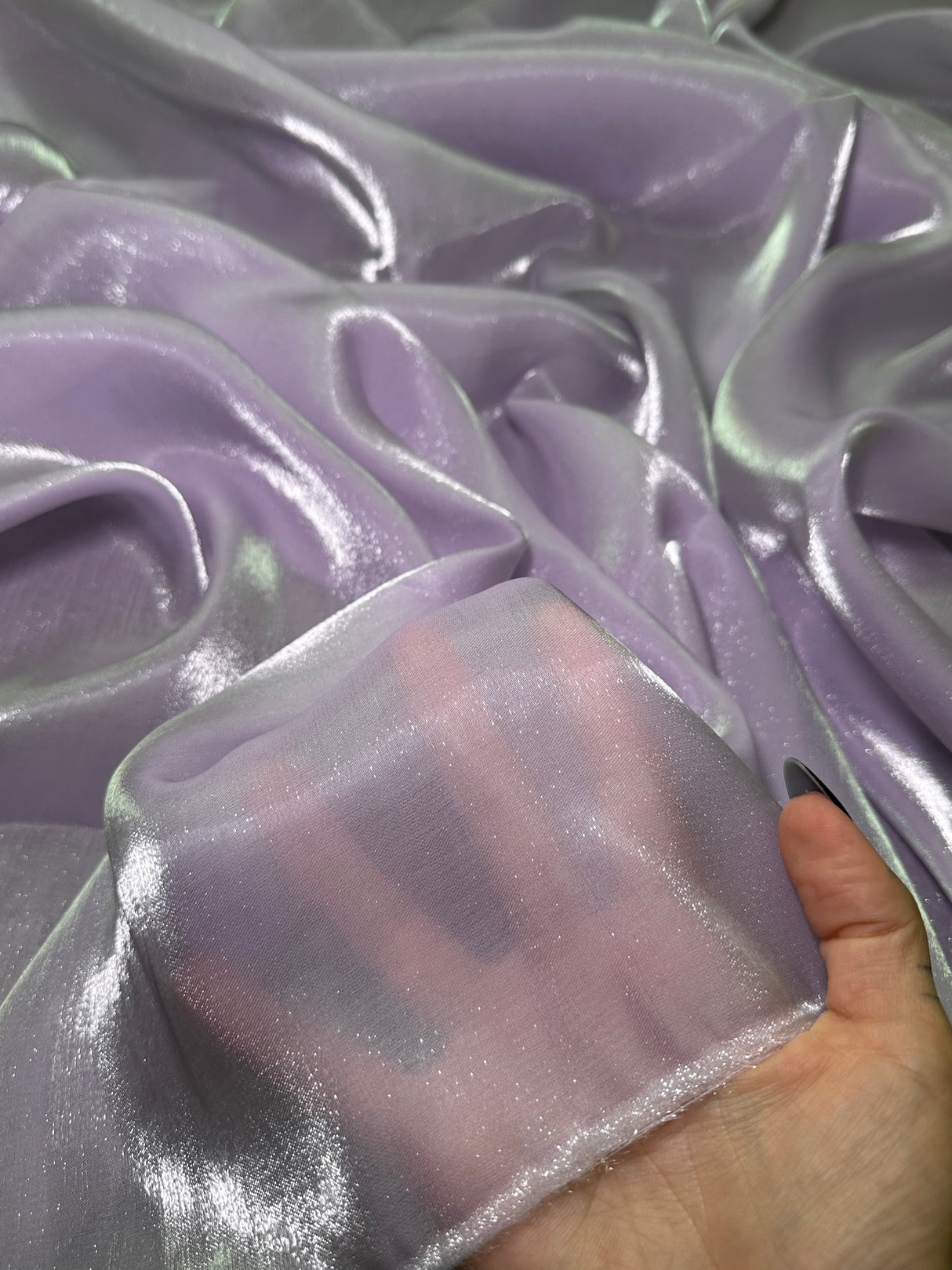 Liquid Shimmery Chiffon Lilac
