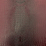 3D Embossed Gator Vinyl Fabric