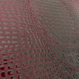 3D Embossed Gator Vinyl Fabric