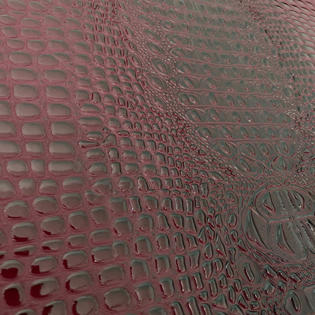 3D Embossed Gator Vinyl Fabric