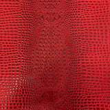 3D Embossed Gator Vinyl Fabric