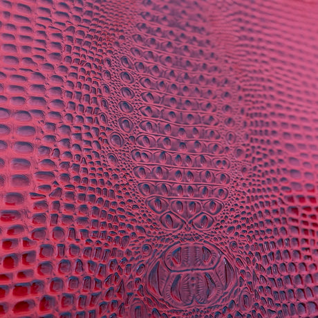 3D Embossed Gator Vinyl Fabric