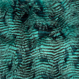 Porcupine Feather Faux Fur Fabric - 50 Percent Acrylic 50 Percent Polyester, Brown, 60" Width, 2" Pile Length (1 Yard)