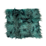Porcupine Feather Faux Fur Fabric - 50 Percent Acrylic 50 Percent Polyester, Brown, 60" Width, 2" Pile Length (1 Yard)