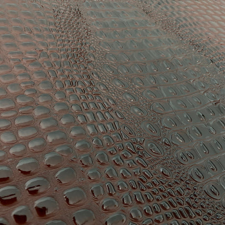 3D Embossed Gator Vinyl Fabric