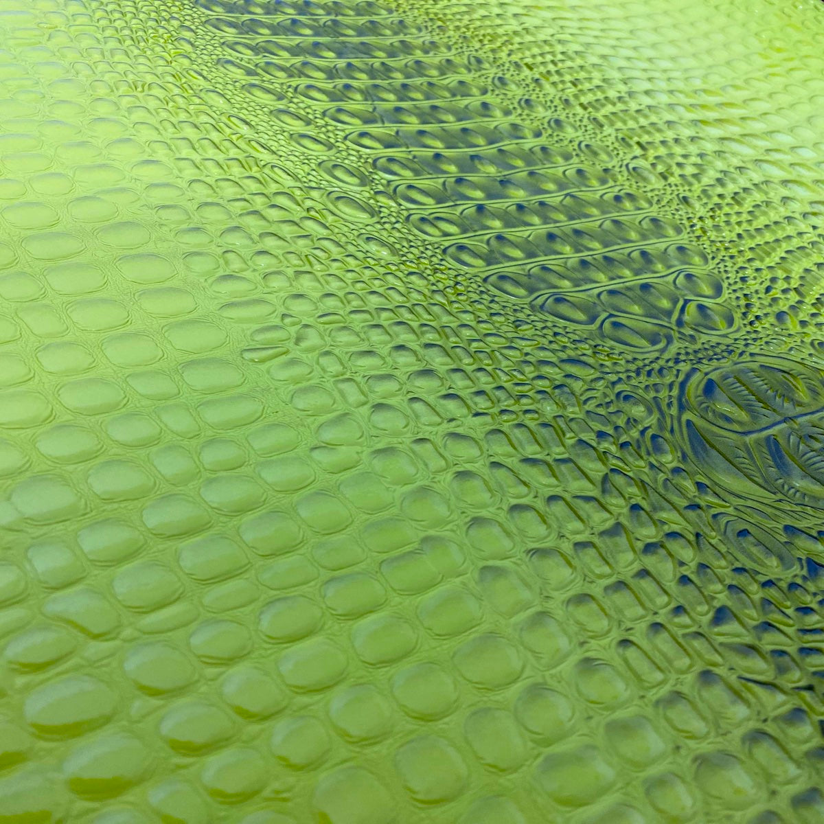 3D Embossed Gator Vinyl Fabric