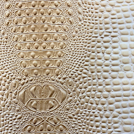 3D Embossed Gator Vinyl Fabric