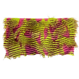 Porcupine Feather Faux Fur Fabric - 50 Percent Acrylic 50 Percent Polyester, Brown, 60" Width, 2" Pile Length (1 Yard)