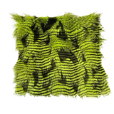Porcupine Feather Faux Fur Fabric - 50 Percent Acrylic 50 Percent Polyester, Brown, 60" Width, 2" Pile Length (1 Yard)