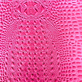 3D Embossed Gator Vinyl Fabric