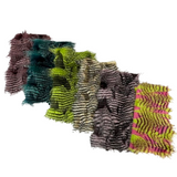 Porcupine Feather Faux Fur Fabric - 50 Percent Acrylic 50 Percent Polyester, Brown, 60" Width, 2" Pile Length (1 Yard)