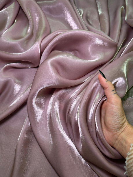 Liquid Shimmery Chiffon Mauve