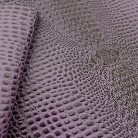 3D Embossed Gator Vinyl Fabric