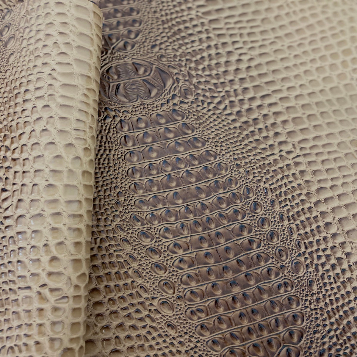 3D Embossed Gator Vinyl Fabric
