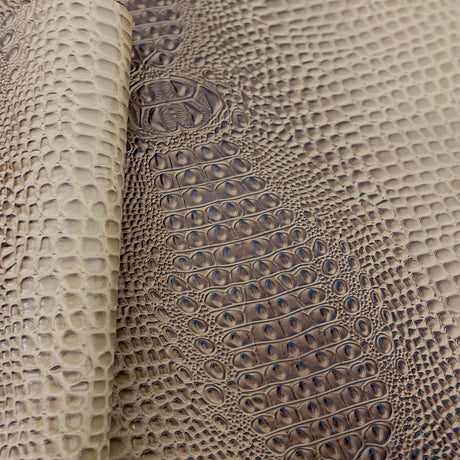 3D Embossed Gator Vinyl Fabric