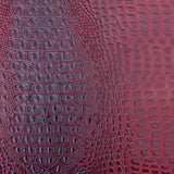 3D Embossed Gator Vinyl Fabric