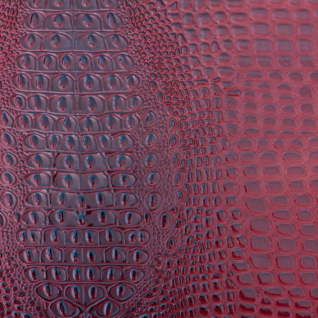 3D Embossed Gator Vinyl Fabric