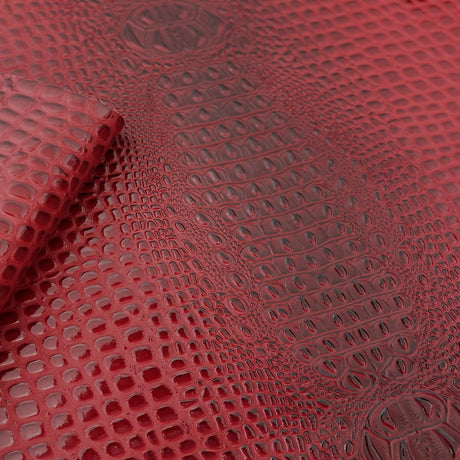 3D Embossed Gator Vinyl Fabric