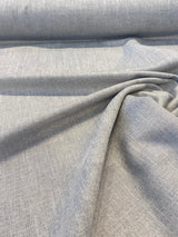 Mitchelle Slate Gray Soft Chenille Upholstery Fabric - Slate Gray, Solid Color, 54" Width (1 Yard)