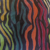 Foil Spandex Fabric 4-Way Stretch Fantastic Fever