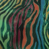 Foil Spandex Fabric 4-Way Stretch Fantastic Fever