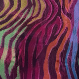 Foil Spandex Fabric 4-Way Stretch Fantastic Fever