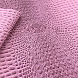 3D Embossed Gator Vinyl Fabric
