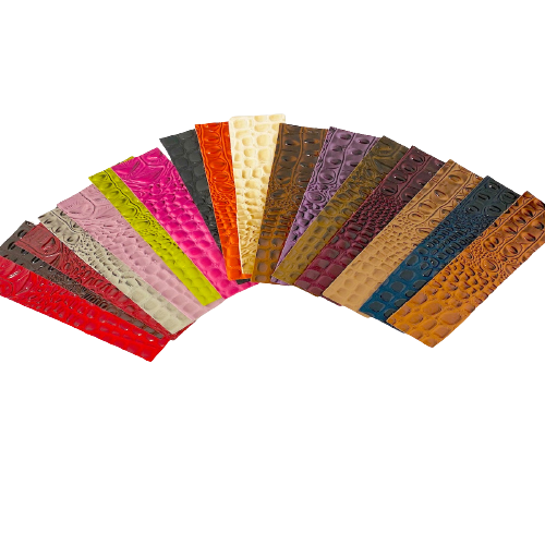 3D Embossed Gator Vinyl Fabric