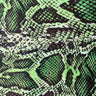 Polyester Spandex Tricot Fabric Python Illusion 4-Way Stretch