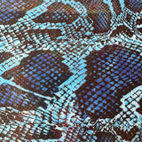 Polyester Spandex Tricot Fabric Python Illusion 4-Way Stretch