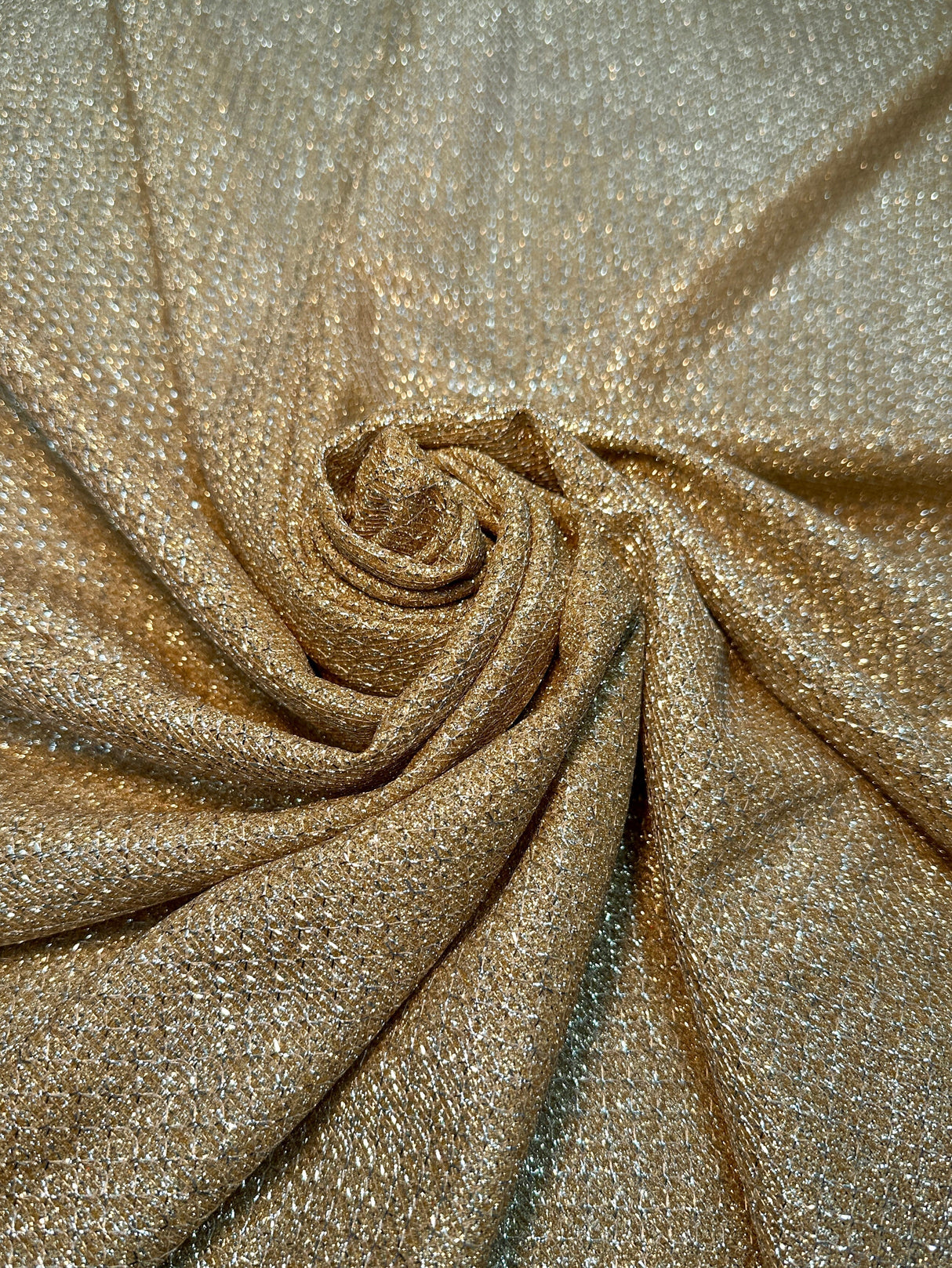Shimmery Metallic Brocade