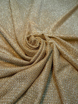 Shimmery Metallic Brocade