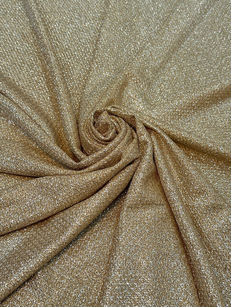 Shimmery Metallic Brocade