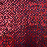 Nylon Spandex Mermaid Snake Hologram Foil Fabric