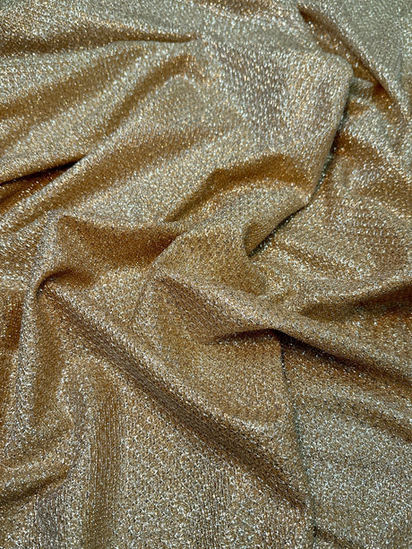 Shimmery Metallic Brocade