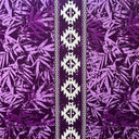 Cotton Barkcloth Areca Palm Tree Leaves Fabric