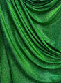 Emerald Green Stretch Metallic Lurex