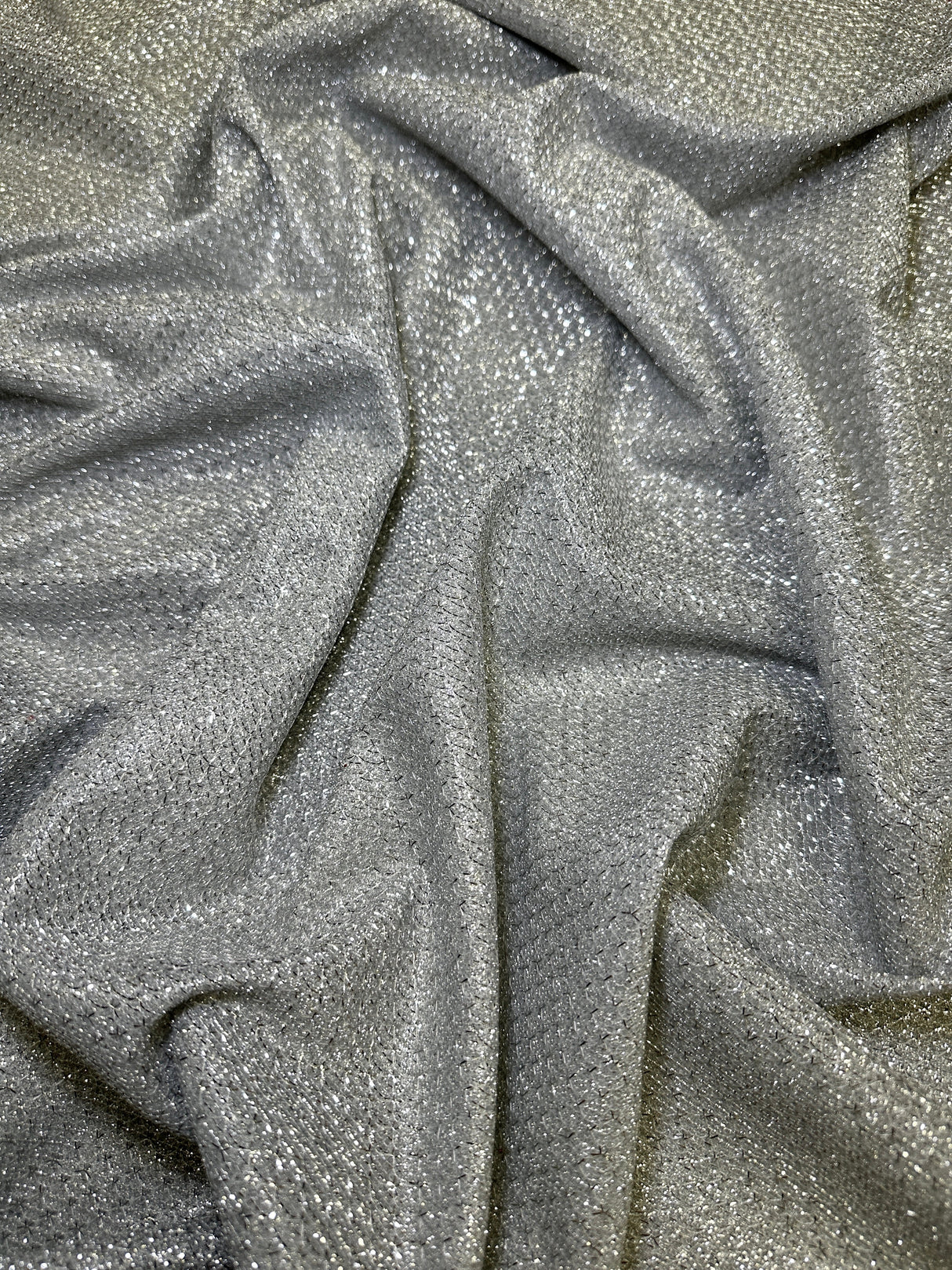 Shimmery Metallic Brocade