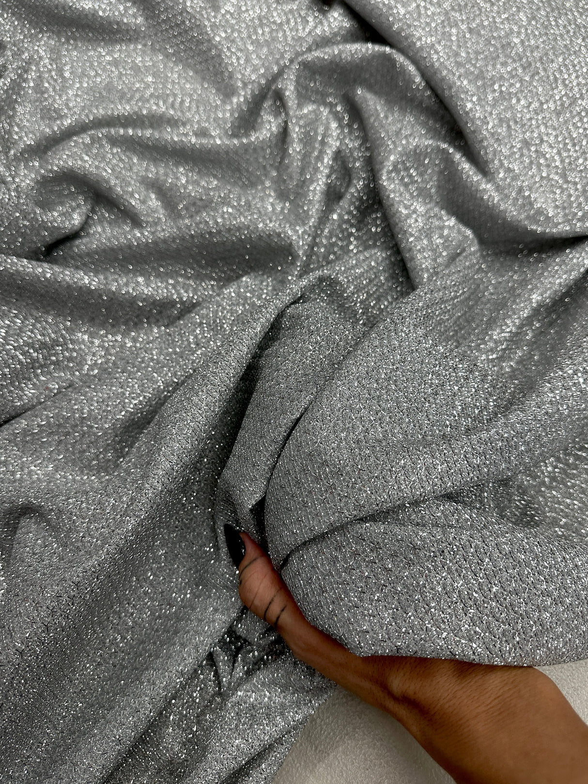 Shimmery Metallic Brocade