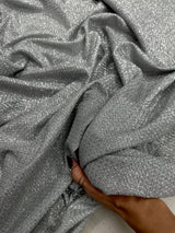 Shimmery Metallic Brocade