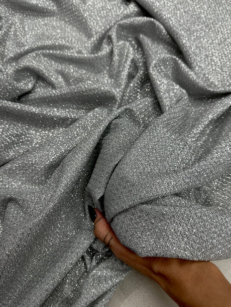 Shimmery Metallic Brocade