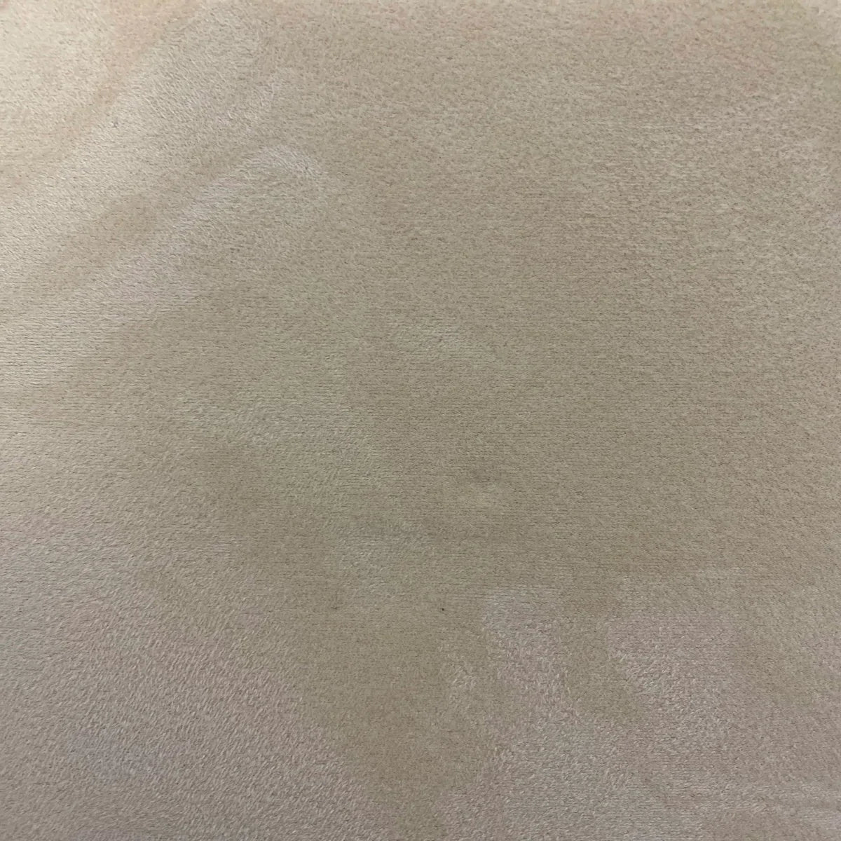 Sand Luxury Stretch Suede Foam Backed Fabric,