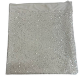Sequins Embroidered Stretch Velvet Rodeo Fabric - 100 Percent Polyester Fabric, 2-Way Stretch, 60" Width, Sequins 54" Width, Multiple Colors (1 Yard)
