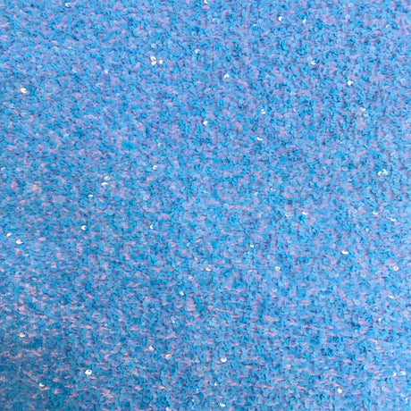 Sequins Embroidered Stretch Velvet Rodeo Fabric - 100 Percent Polyester Fabric, 2-Way Stretch, 60" Width, Sequins 54" Width, Multiple Colors (1 Yard)